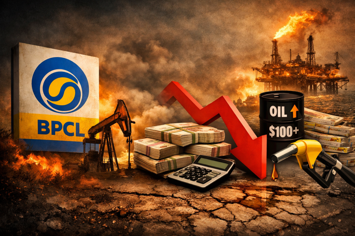 BPCL-Q1-Loss of Rs.3962 crores