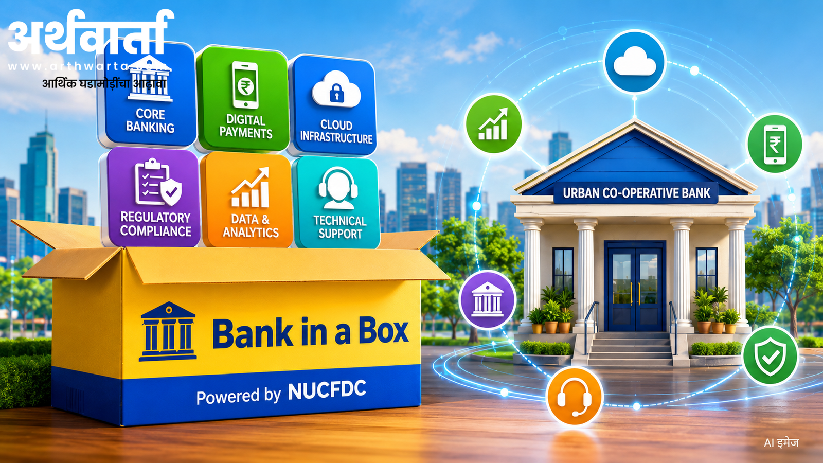 Bank in box