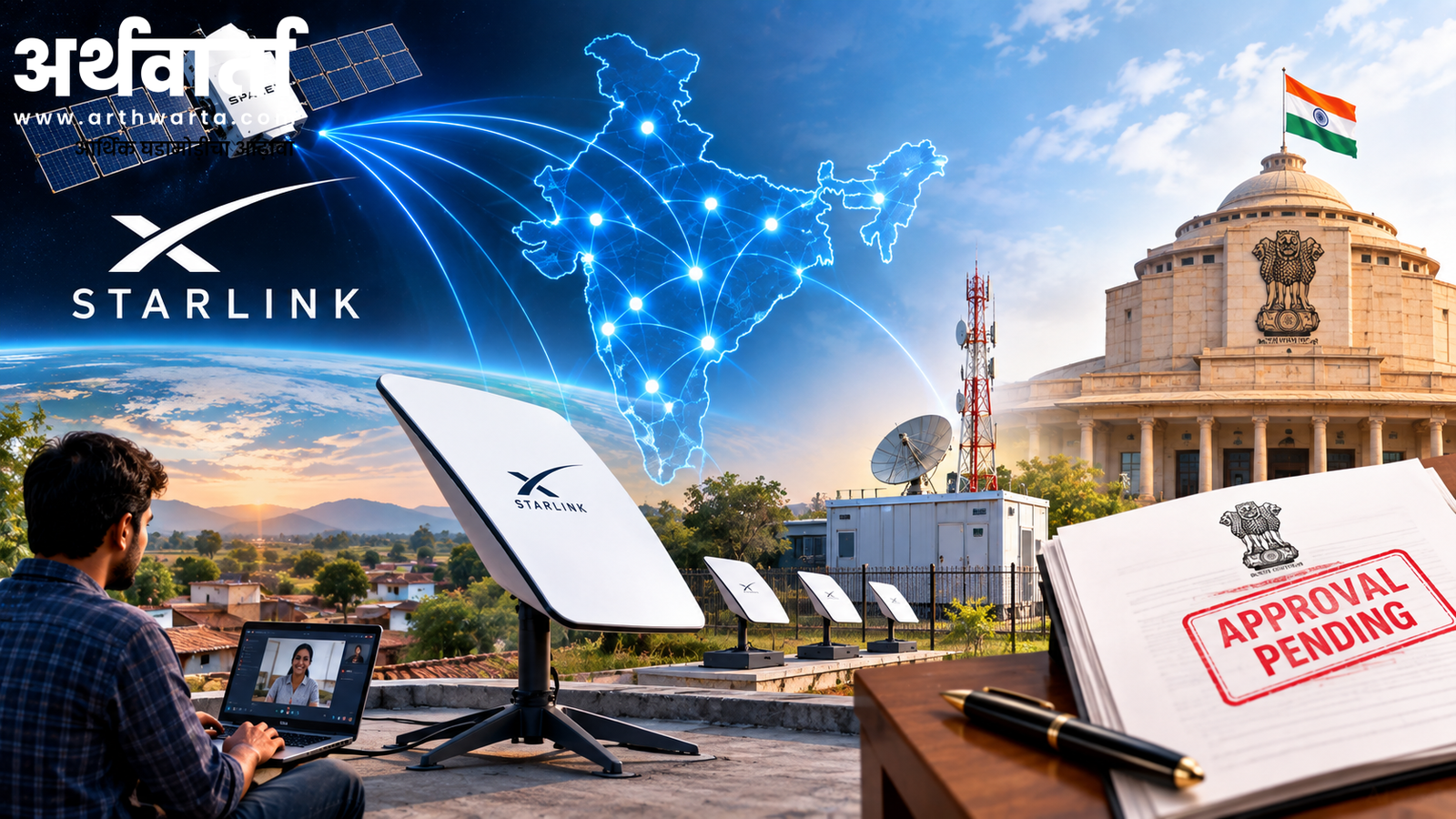 starlink-india-satellite-internet-arthwarta